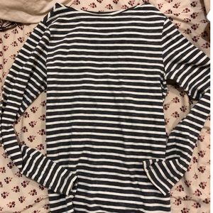 GAP striped longs levee shirt